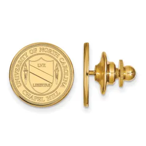 14k Gold University of North Carolina Crest Lapel Pin