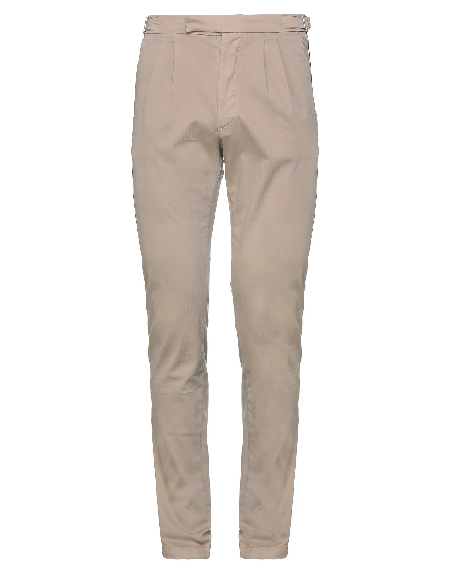 $495 ELEVENTY - *SIDE TABS* Cotton Taupe Slim Casual Pants- 34W