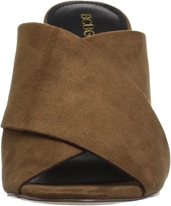 BCBGeneration Women's Rachel Heeled Sandal, Oak, 7 M US