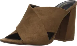 BCBGeneration Women's Rachel Heeled Sandal, Oak, 7 M US
