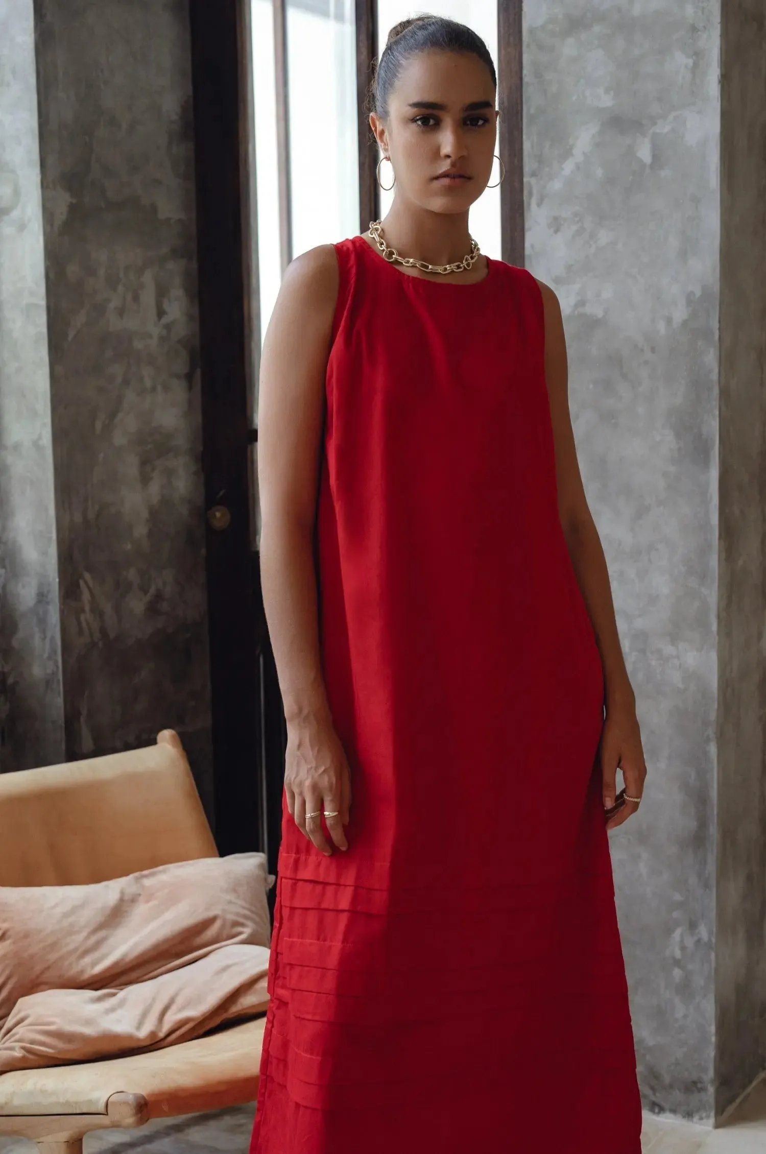 Beloved Cara Slip on Cotton Maxi Dress by Bali ELF