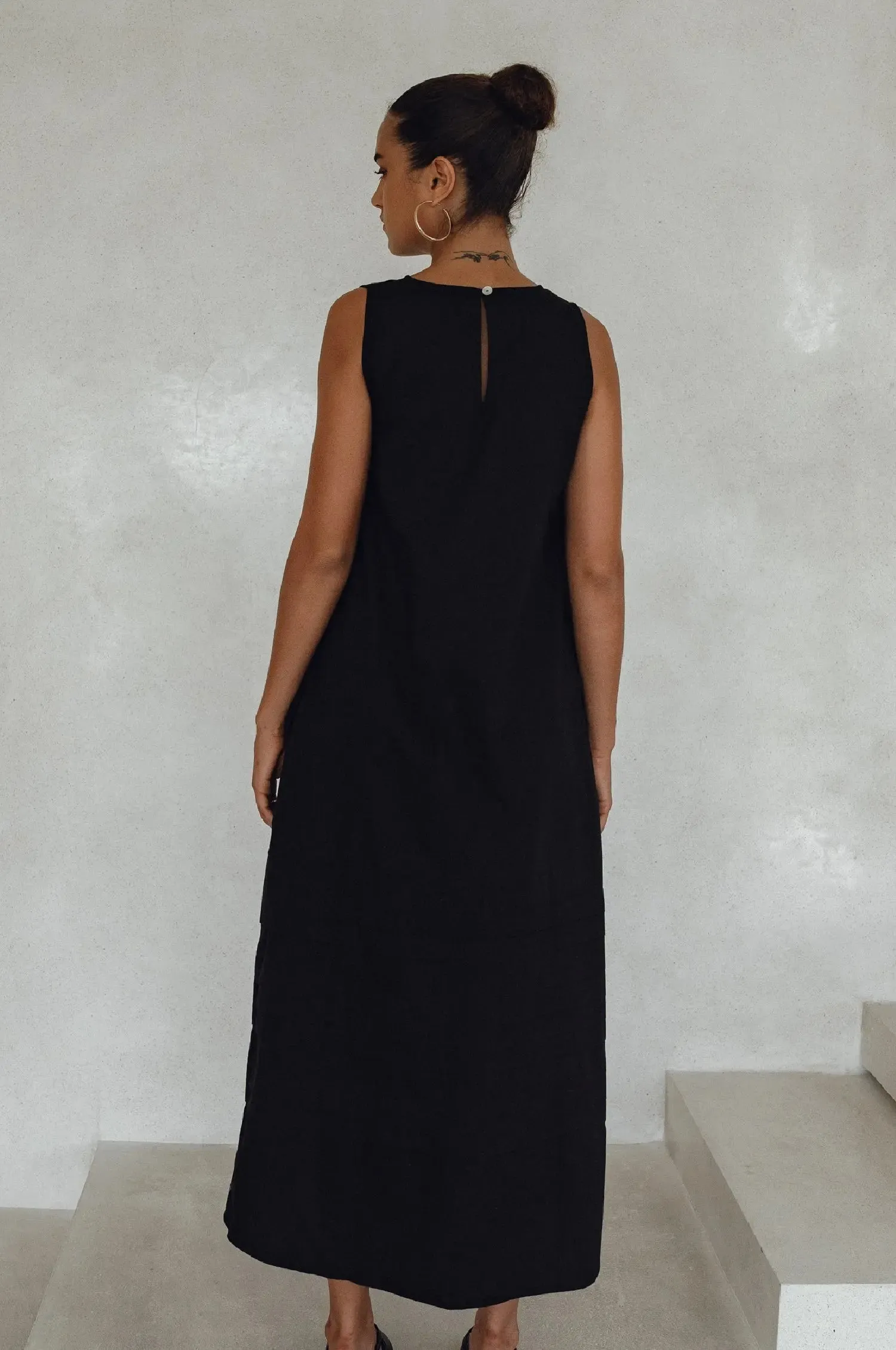 Beloved Cara Slip on Cotton Maxi Dress by Bali ELF