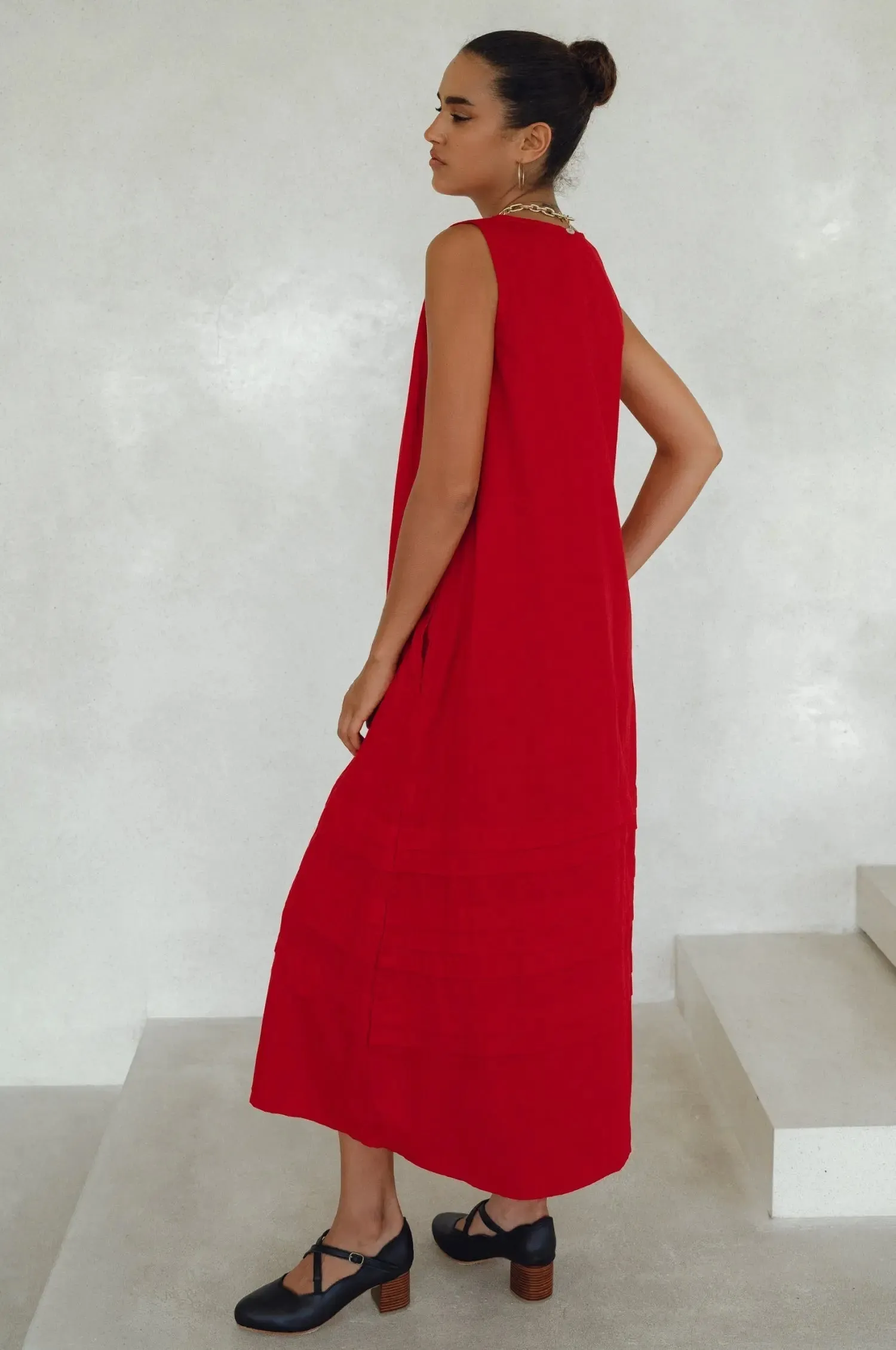 Beloved Cara Slip on Cotton Maxi Dress by Bali ELF