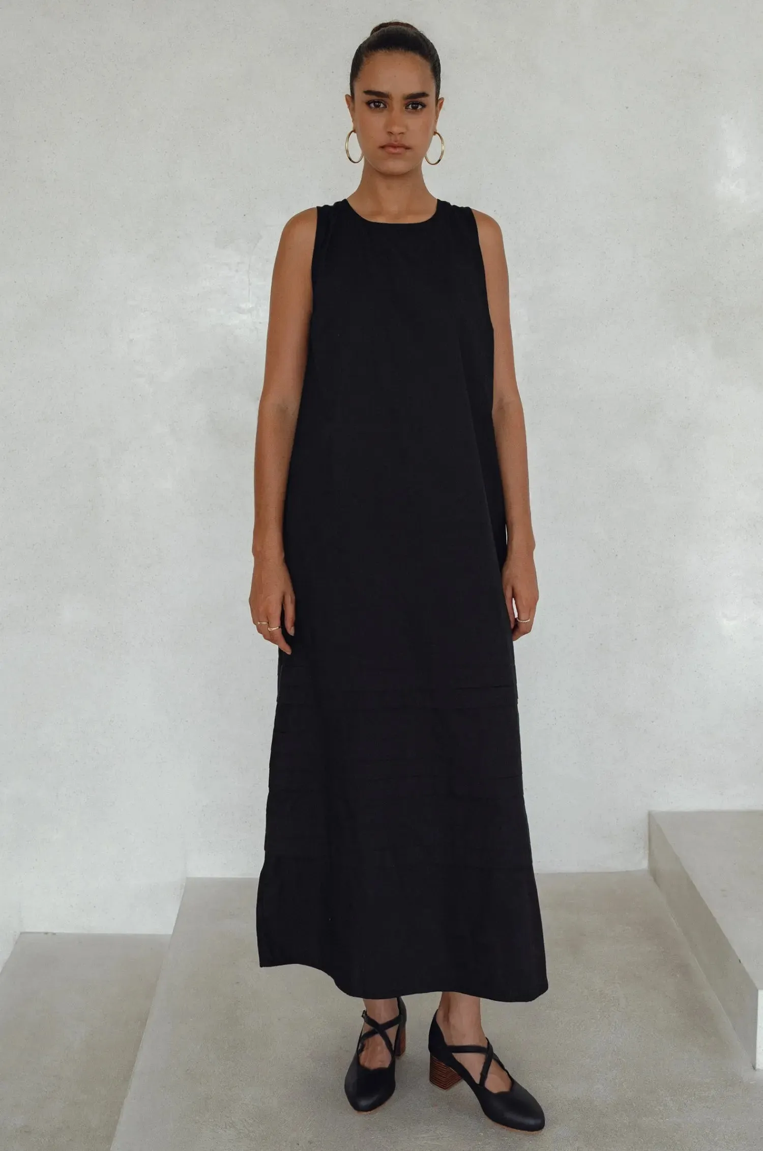 Beloved Cara Slip on Cotton Maxi Dress by Bali ELF
