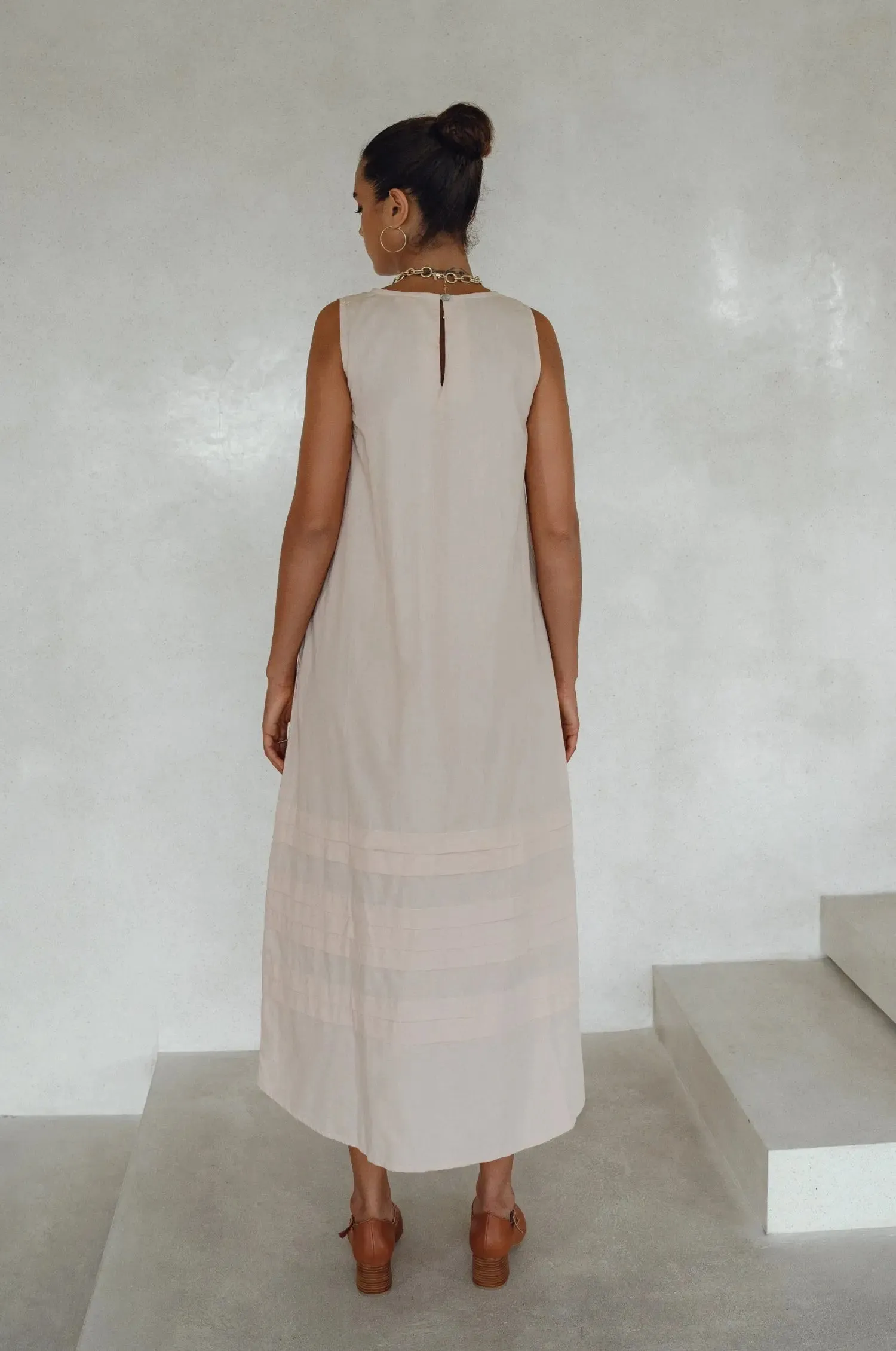 Beloved Cara Slip on Cotton Maxi Dress by Bali ELF