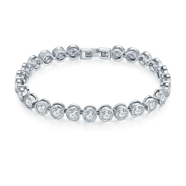Casual White gold Filled Bracelet