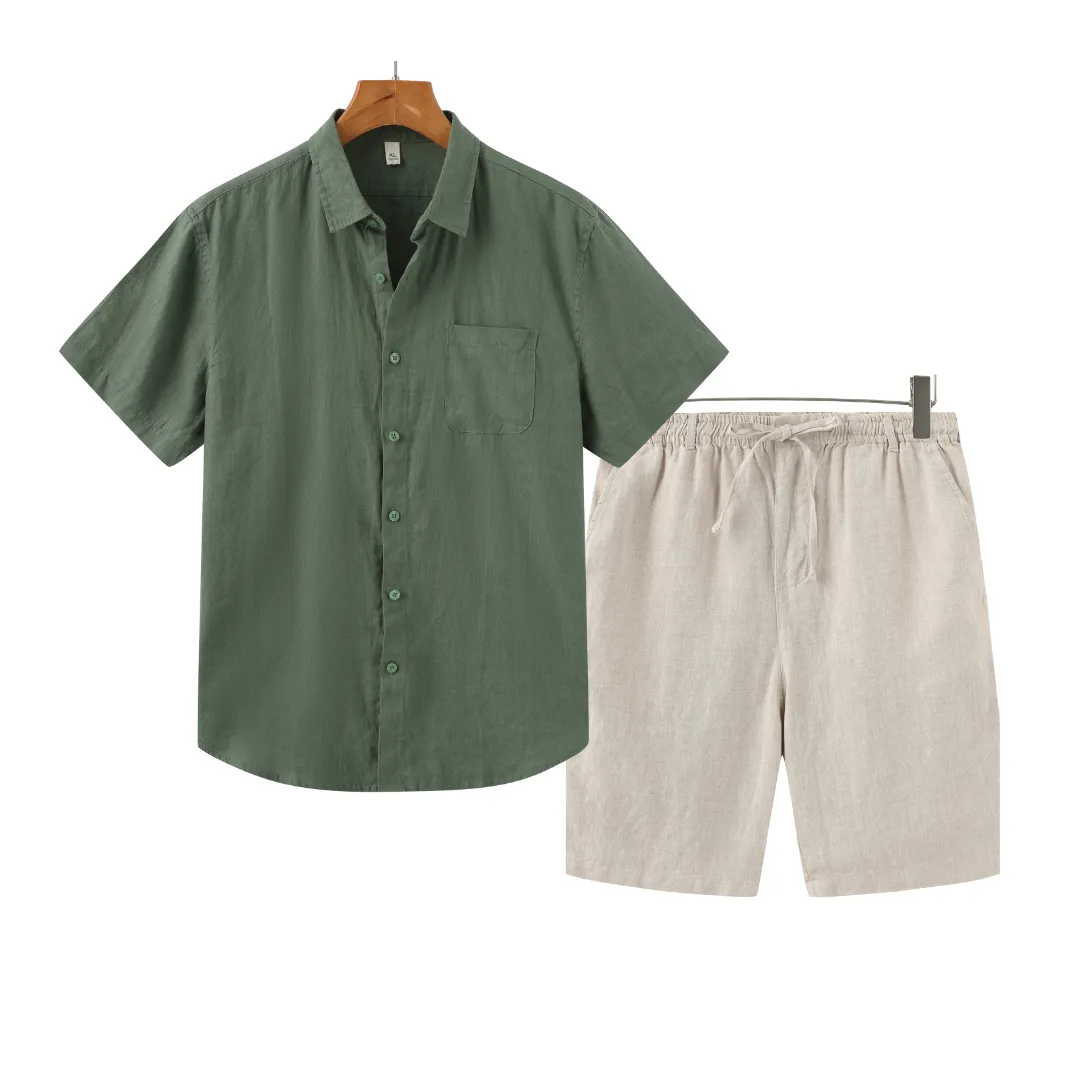 Conjunto de Linho Summer | Short e Camisa