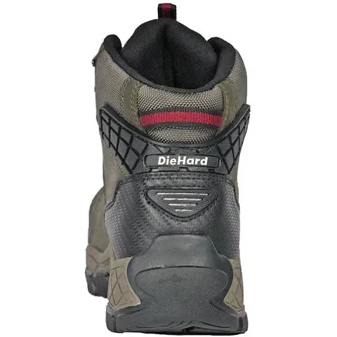 DieHard Men's Comet Composite Toe Waterproof Moisture Wicking Industrial Work Boot - Olive DH60216