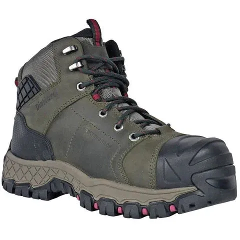 DieHard Men's Comet Composite Toe Waterproof Moisture Wicking Industrial Work Boot - Olive DH60216
