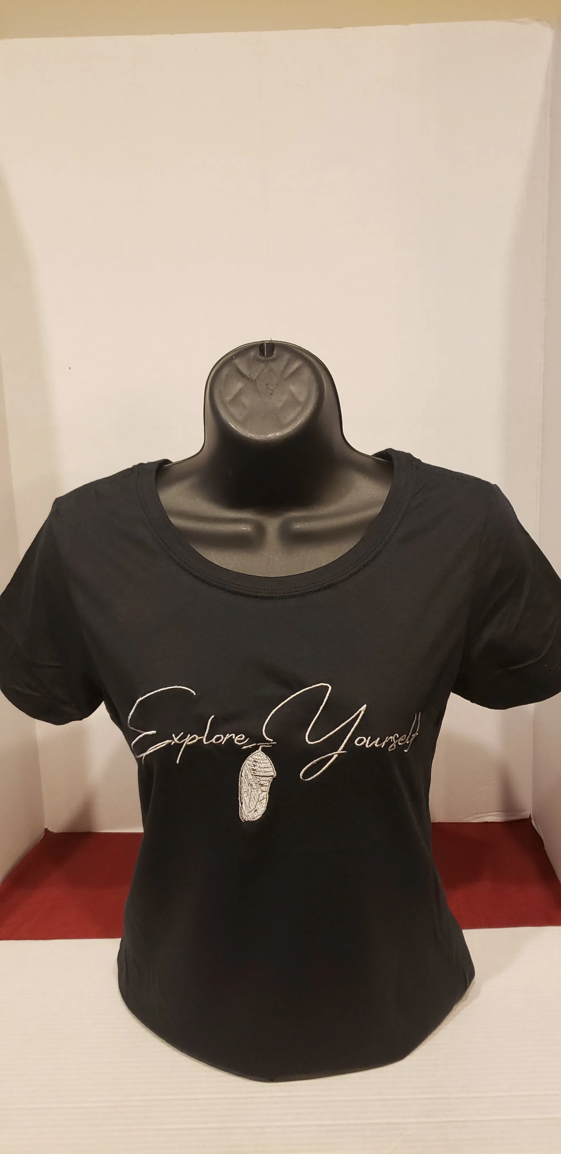 Explore Yourself Black n White(Black n White Storm)Tee
