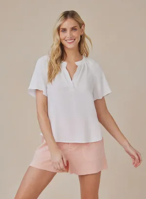 Flowy Short Sleeve Pullover