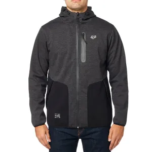 FOX BARRICADE SOFTSHELL FLEECE [HEATHER BLACK]