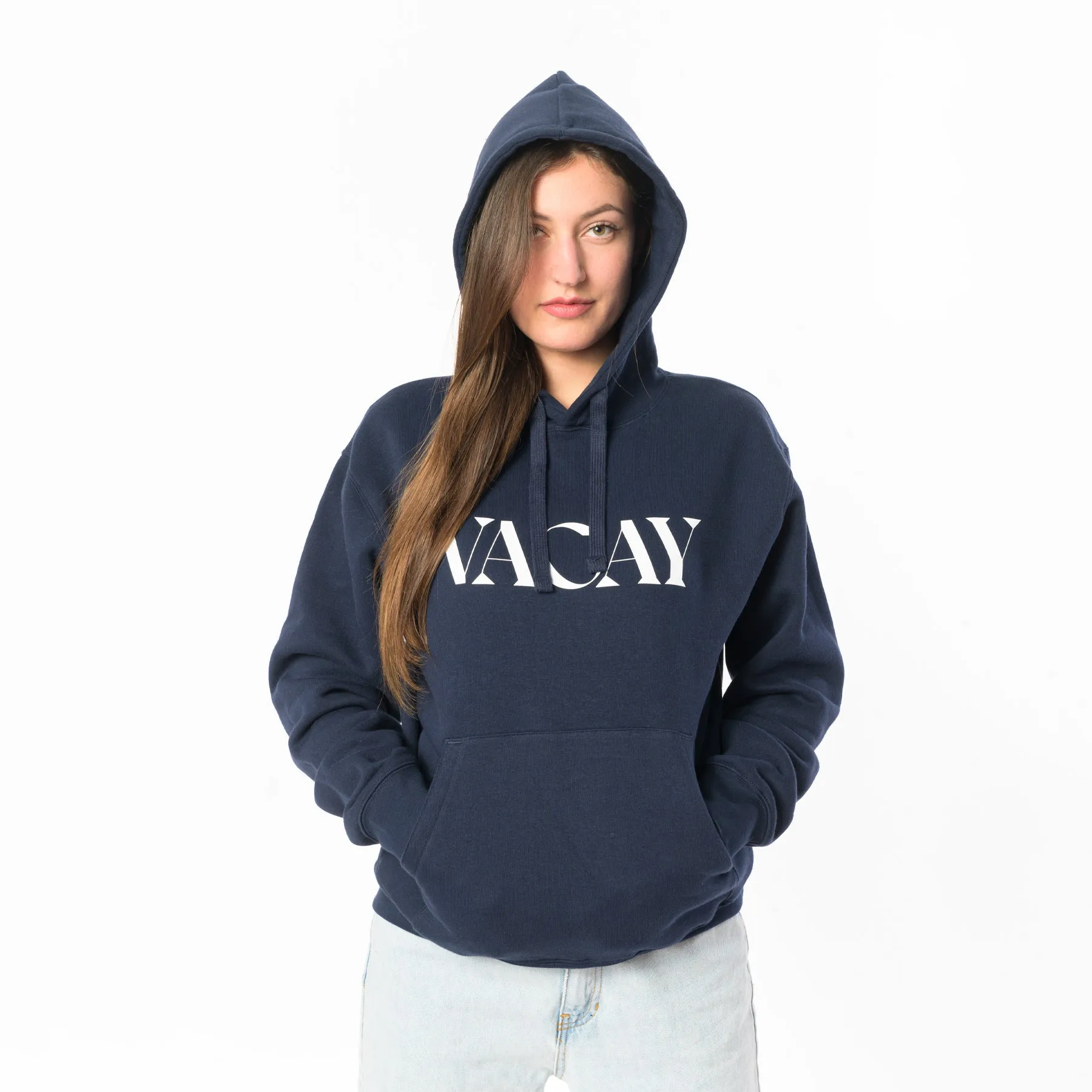 Hoodie “VACAY” - french navy