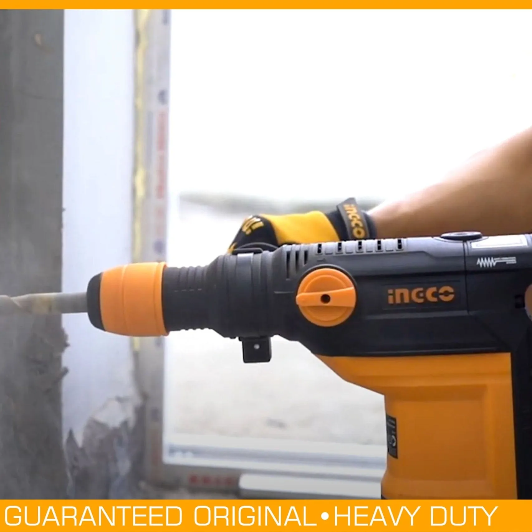 Ingco SDS Max Rotary Hammer Drill 1200W 38mm - RH120068