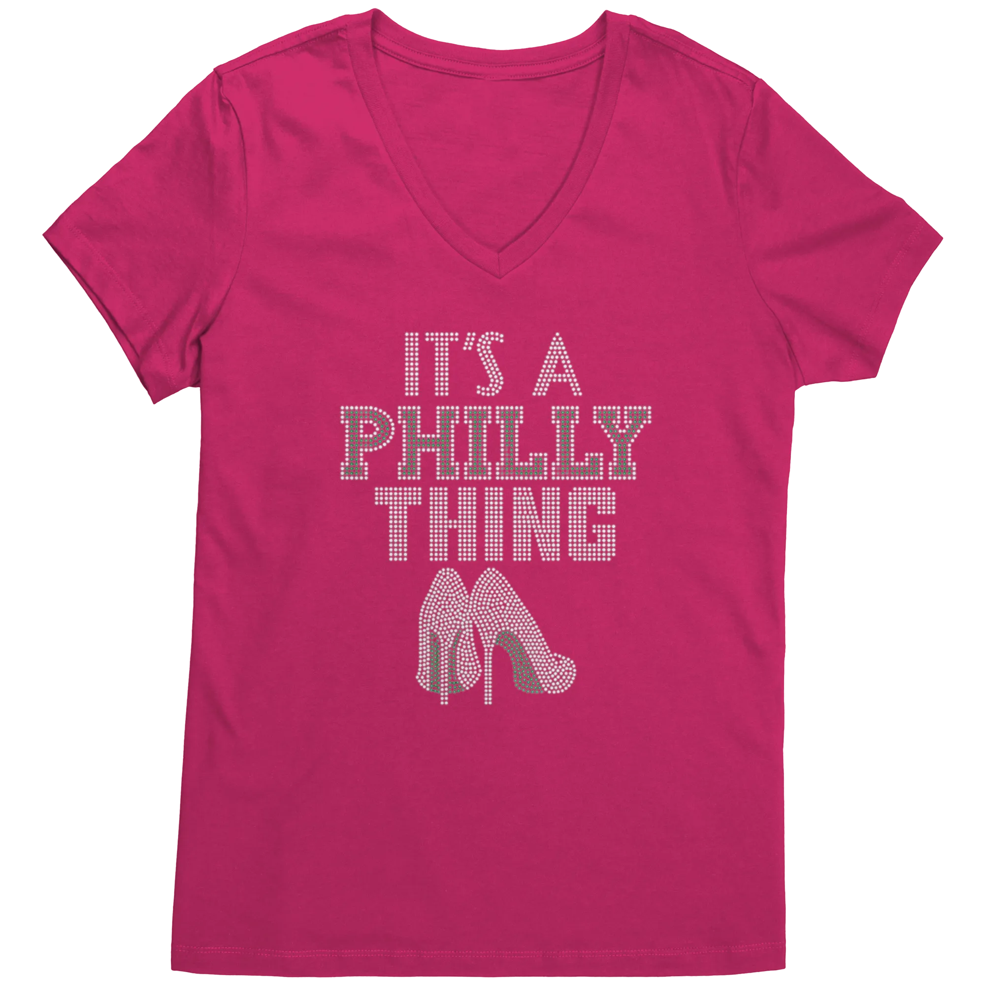 It's a Philly Thing Vneck, Philadelphia Shirt, Philly Shirt, Philadelphia Womens Shirt, Philly Love Shirt, Football Shirt, Womens Clothing