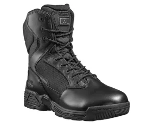 MAGNUM STEALTH FORCE 8.0 BOOTS, SIDE ZIP, BLACK, STYLE 5198