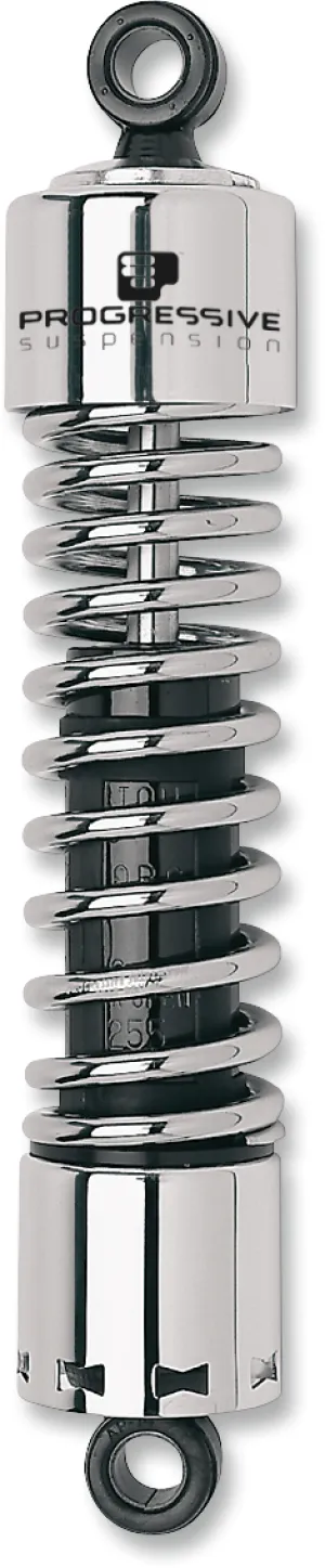 Progressive Suspension 412-4067C 412 Series 11in. Shocks - Chrome