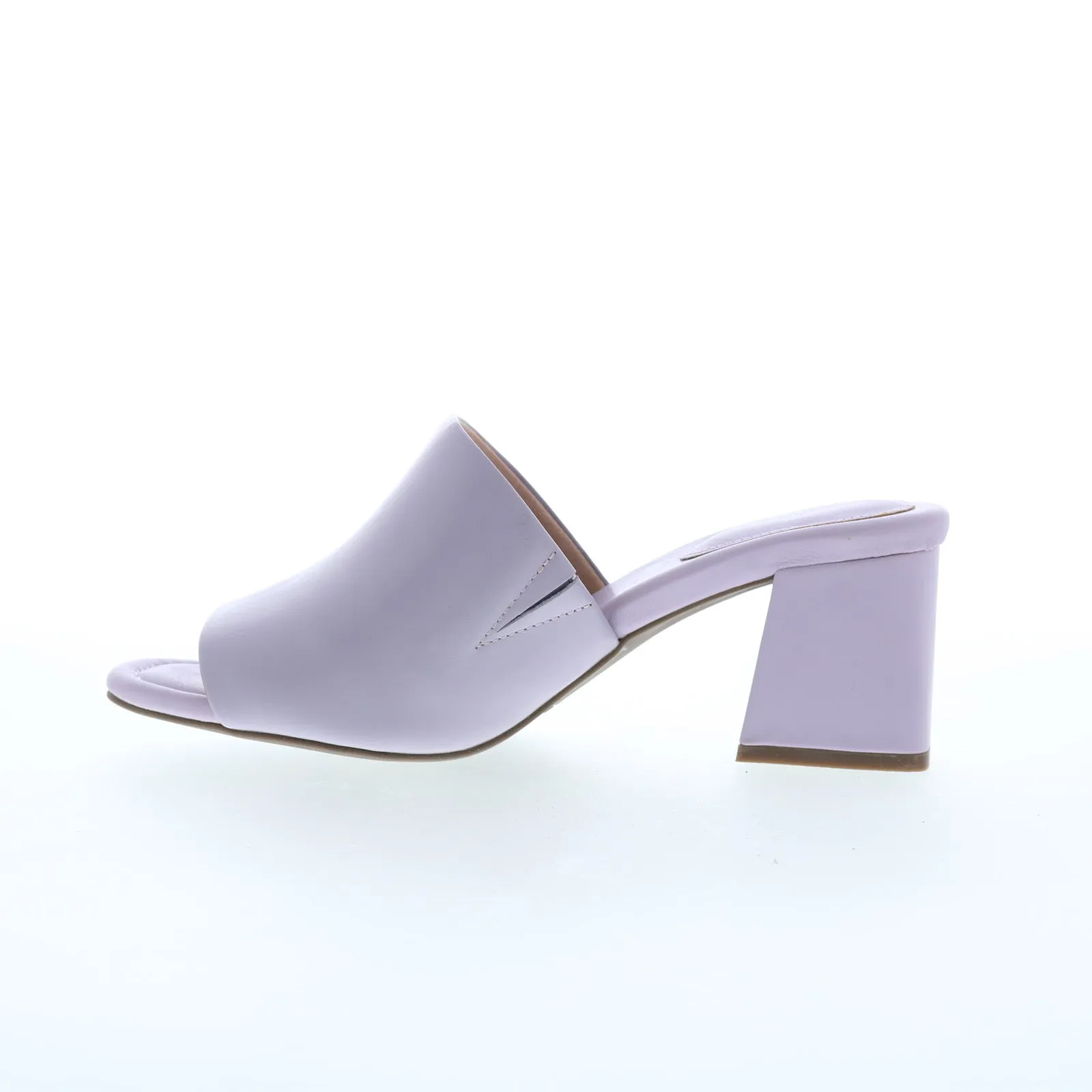 Rockport Farrah CJ1972 Womens Purple Leather Heeled Sandals Shoes