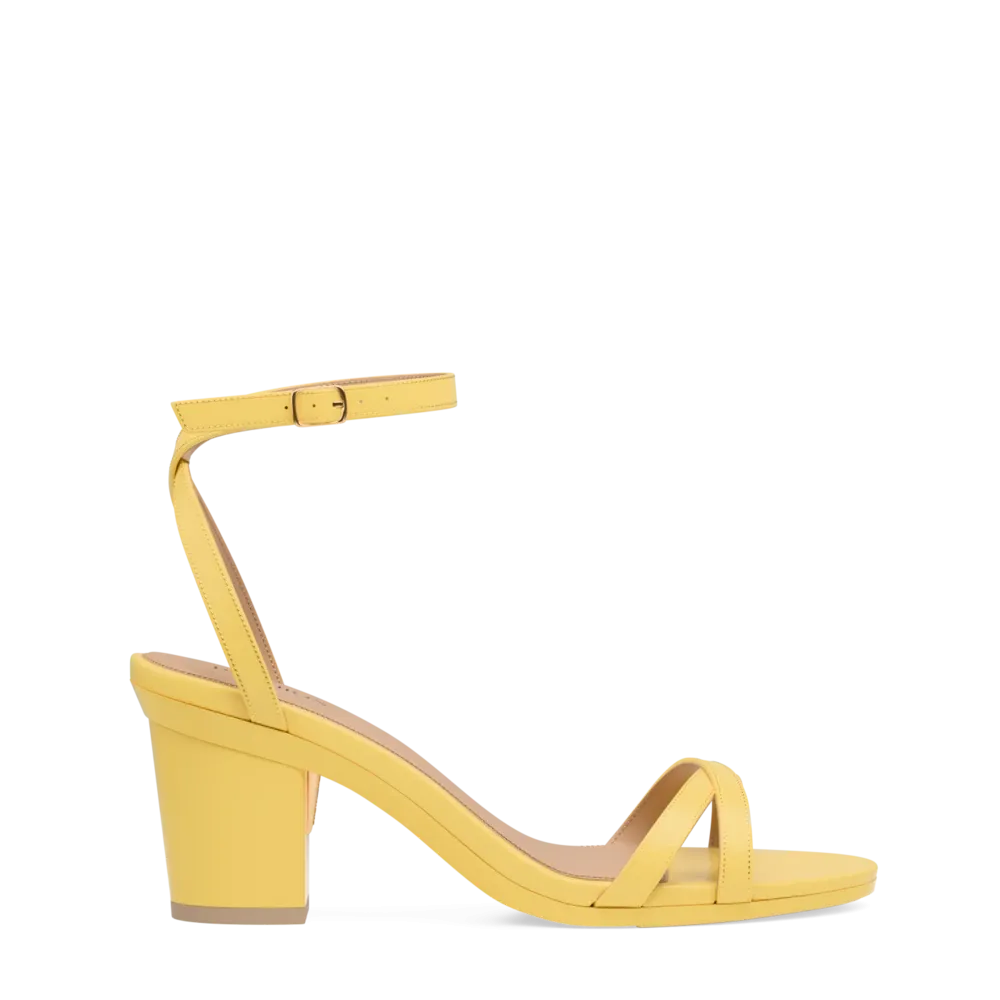 The Brynn - Limoncello Leather 3 Block