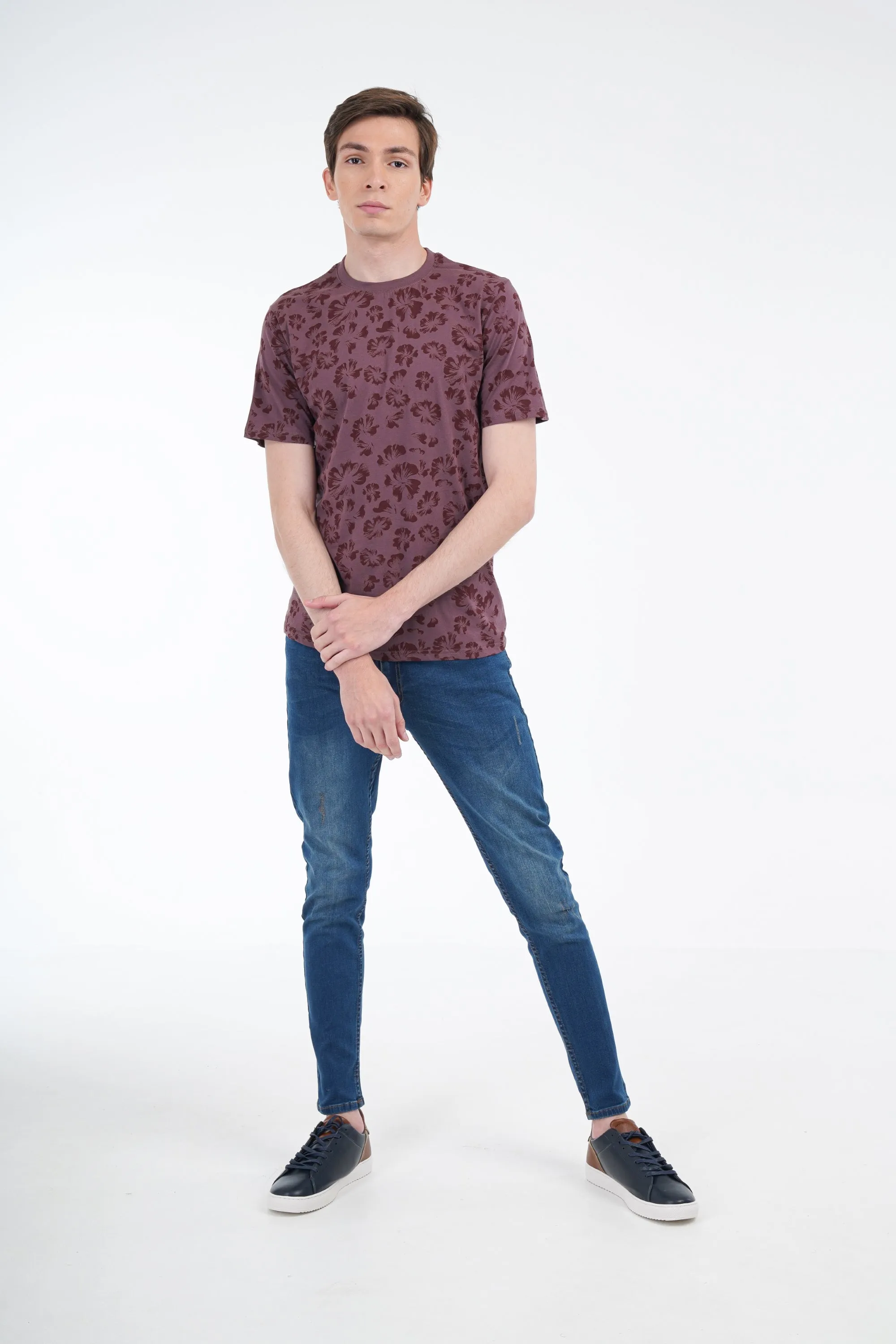 Tropical Print T-Shirt