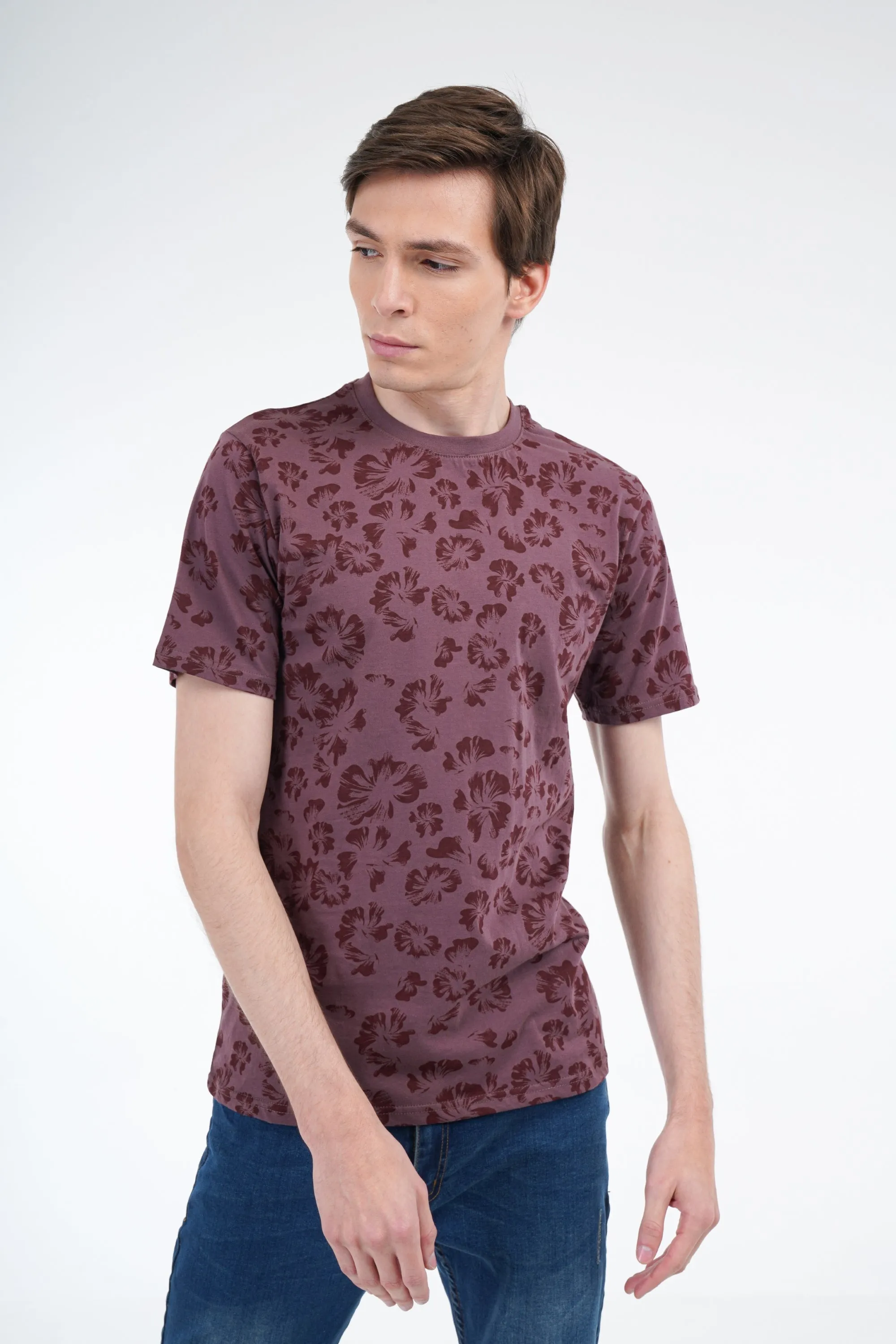 Tropical Print T-Shirt