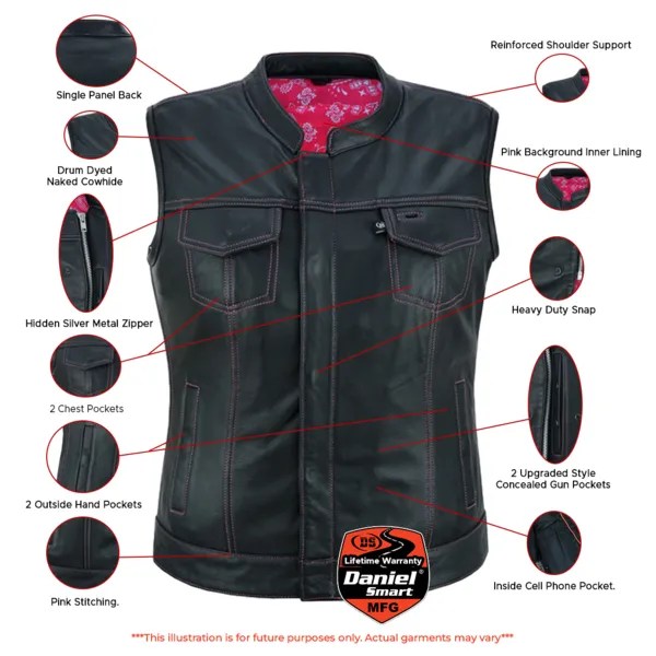 VIOLET PINK VEST