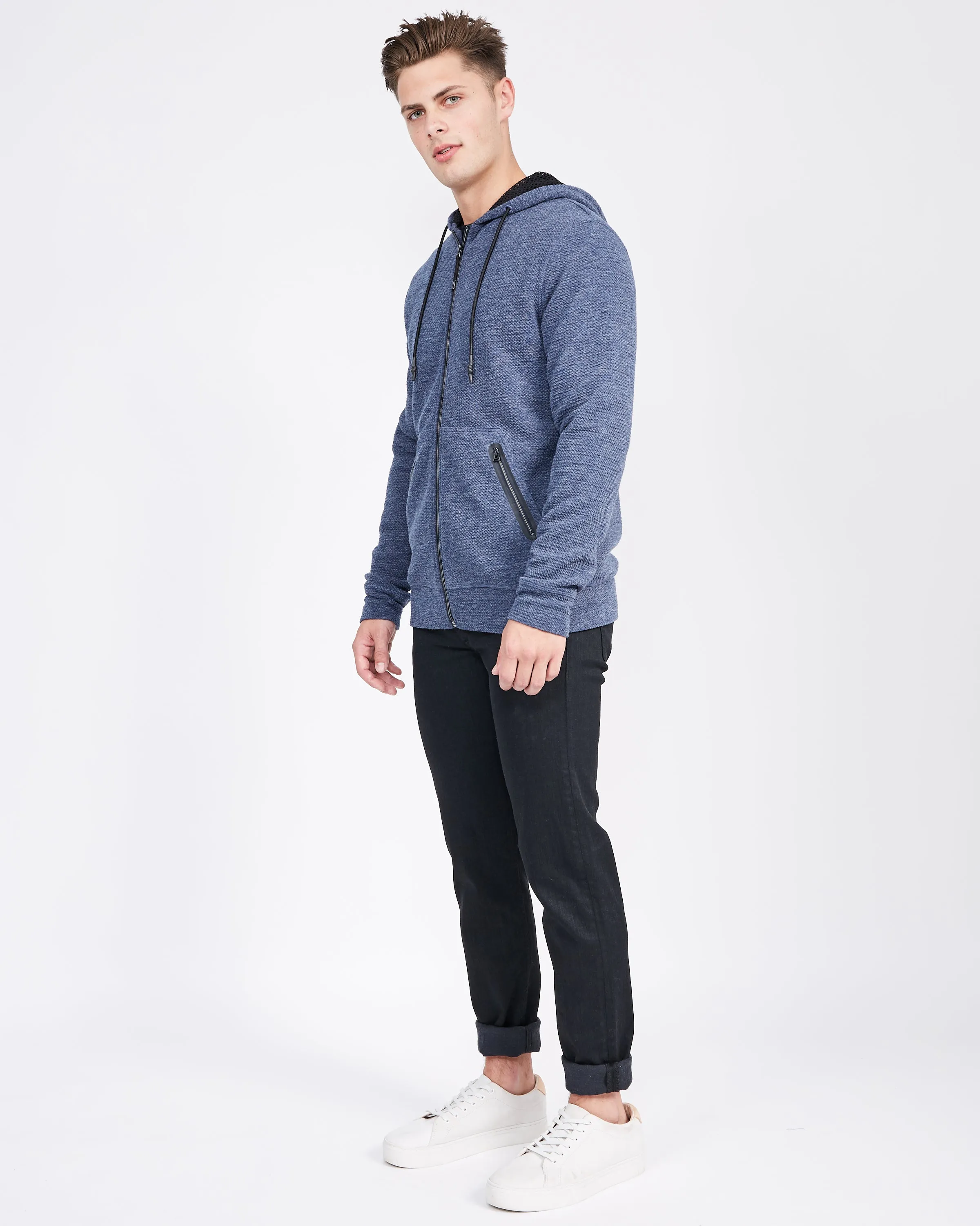 Zip Pocket Hoodie