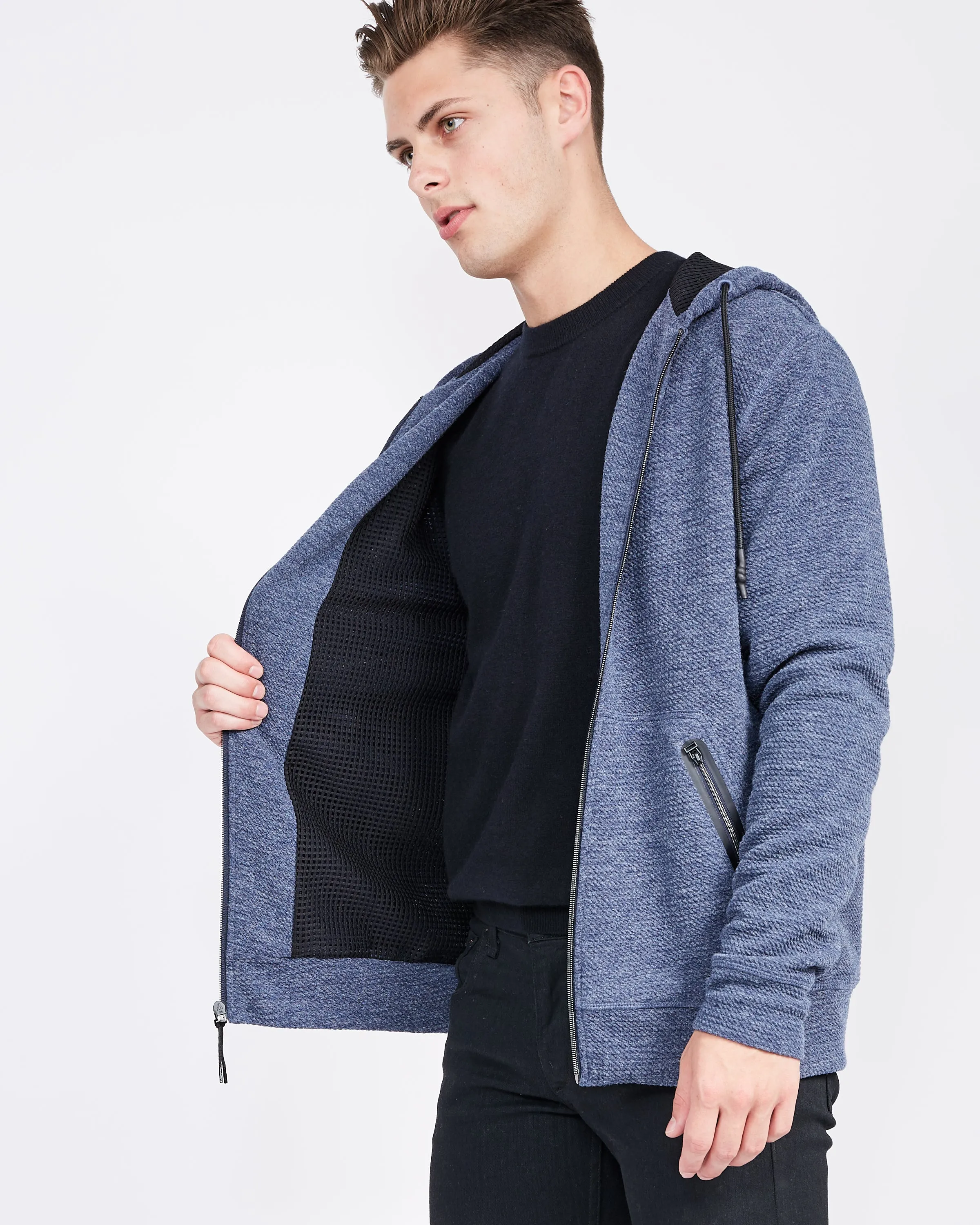 Zip Pocket Hoodie